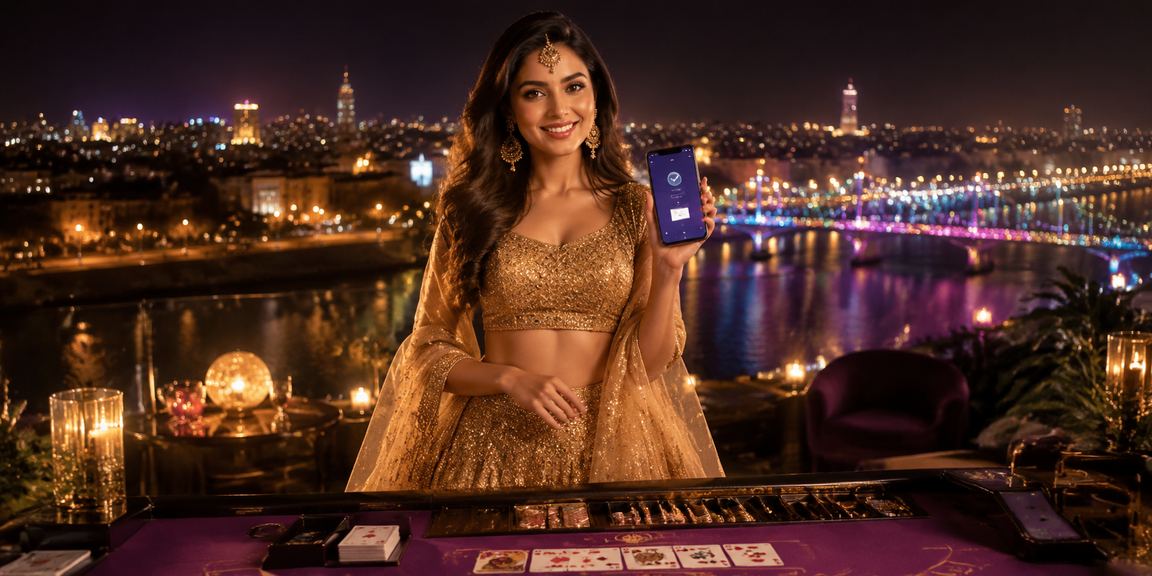 Live casino dealer hosting games at 14232